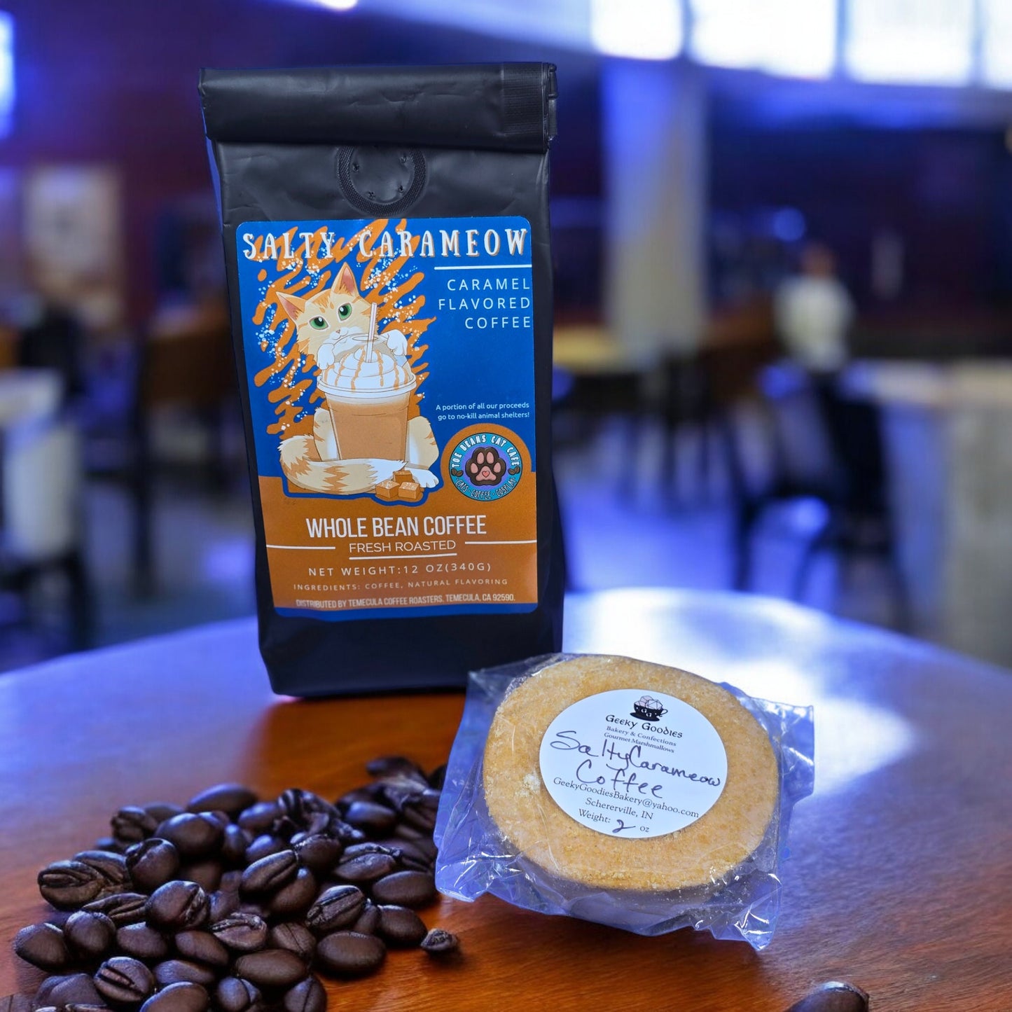 Mug Topper Marshmallows - Coffee Bean Marshmallow - Gourmet Coffee Infused Marshmallows