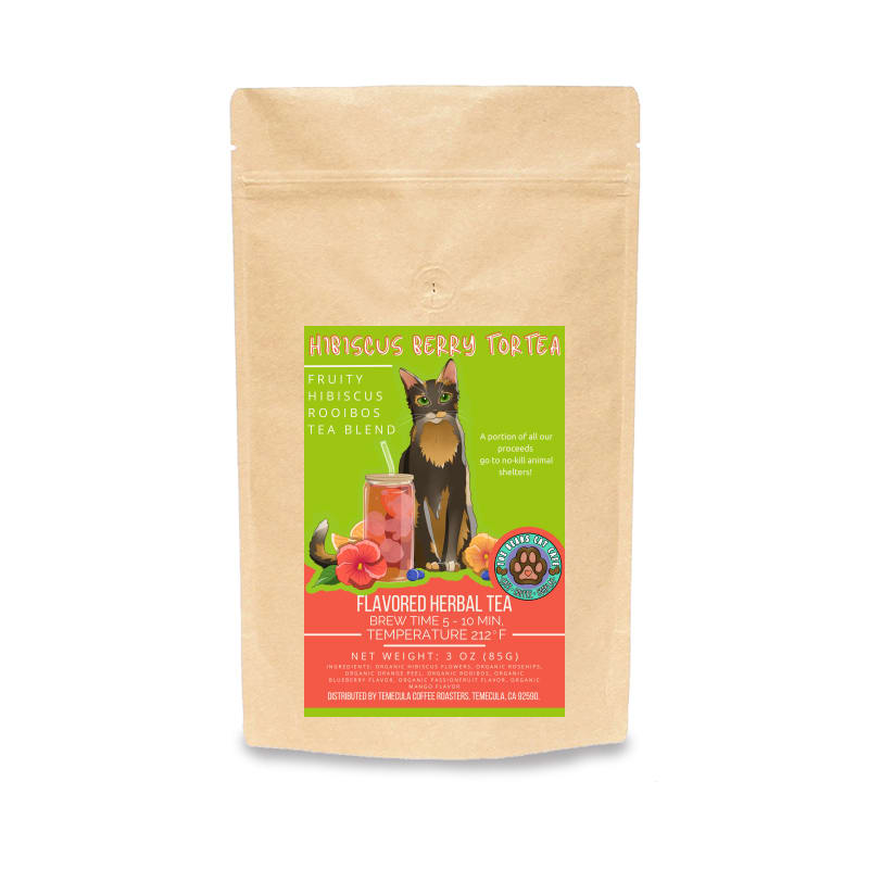 Hibiscus Berry Tortea - Fruity Hibiscus Rooibos Tea Blend 3 oz.