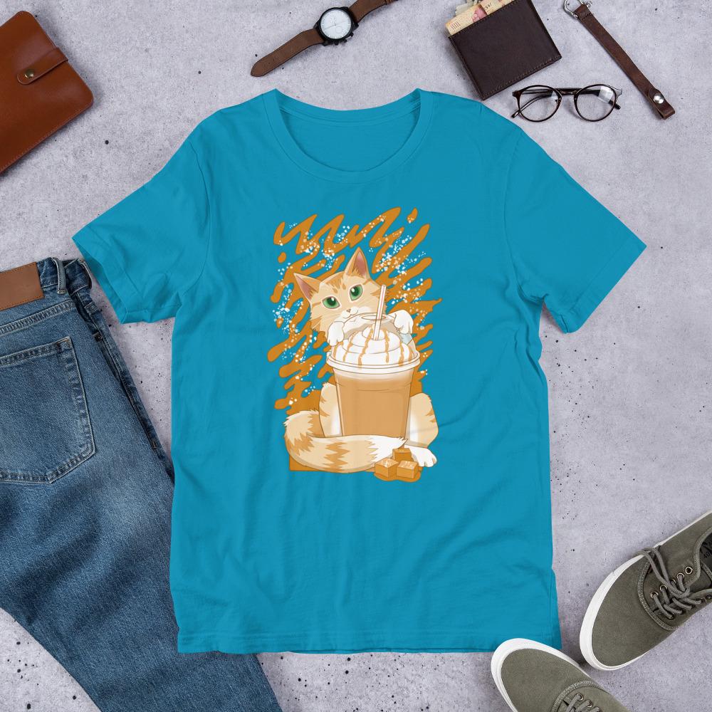 Salty Carameow T-Shirt | Soft Short Sleeve Shirt| S-2XL Unisex t-shirt
