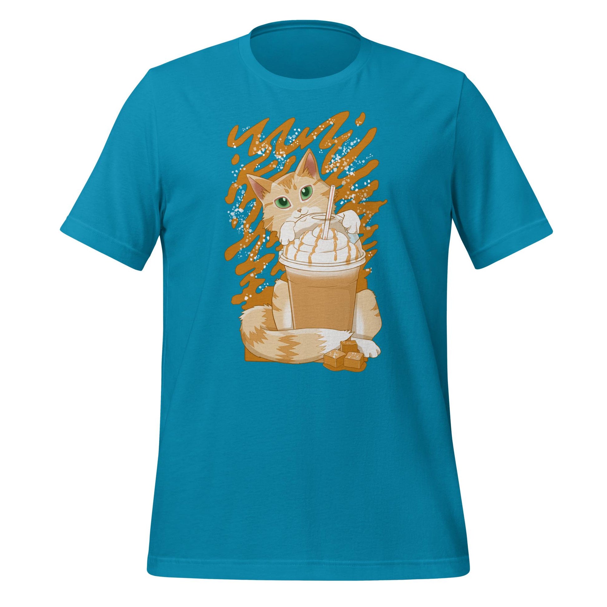 Salty Carameow T-Shirt | Soft Short Sleeve Shirt| S-2XL Unisex t-shirt
