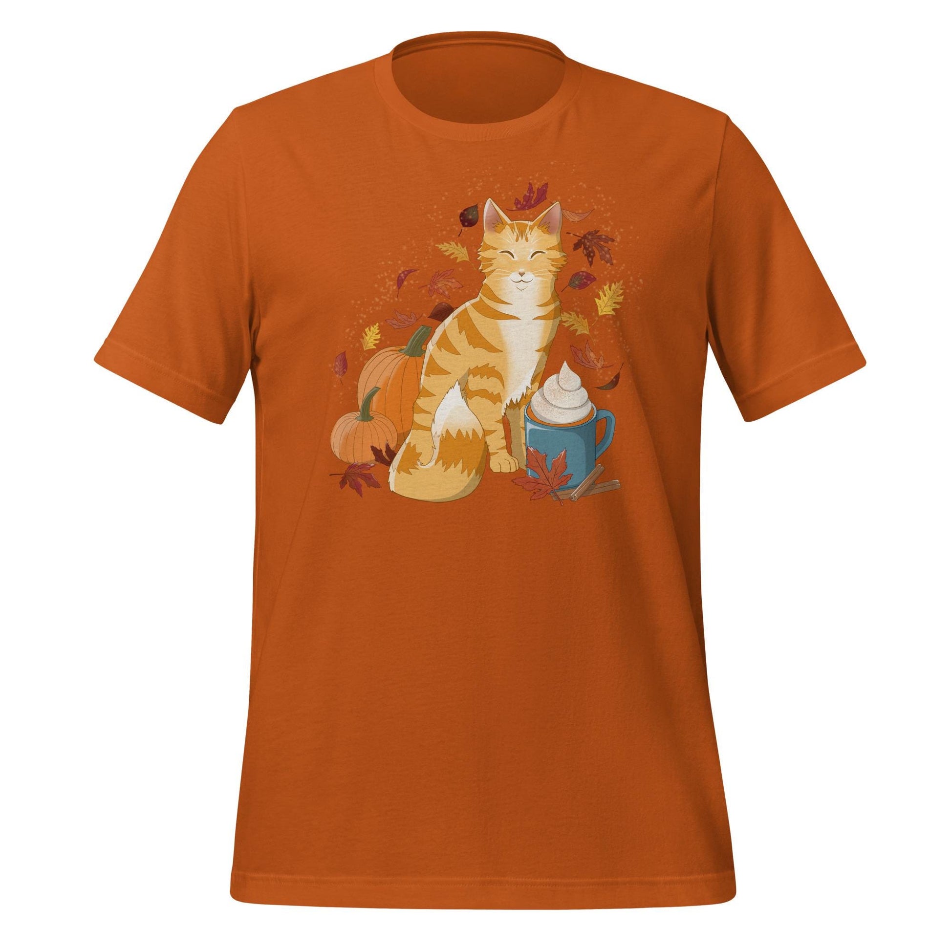 Pawmpkin Spice T-Shirt | Soft Short Sleeve Shirt | S-2XL Unisex t-shirt