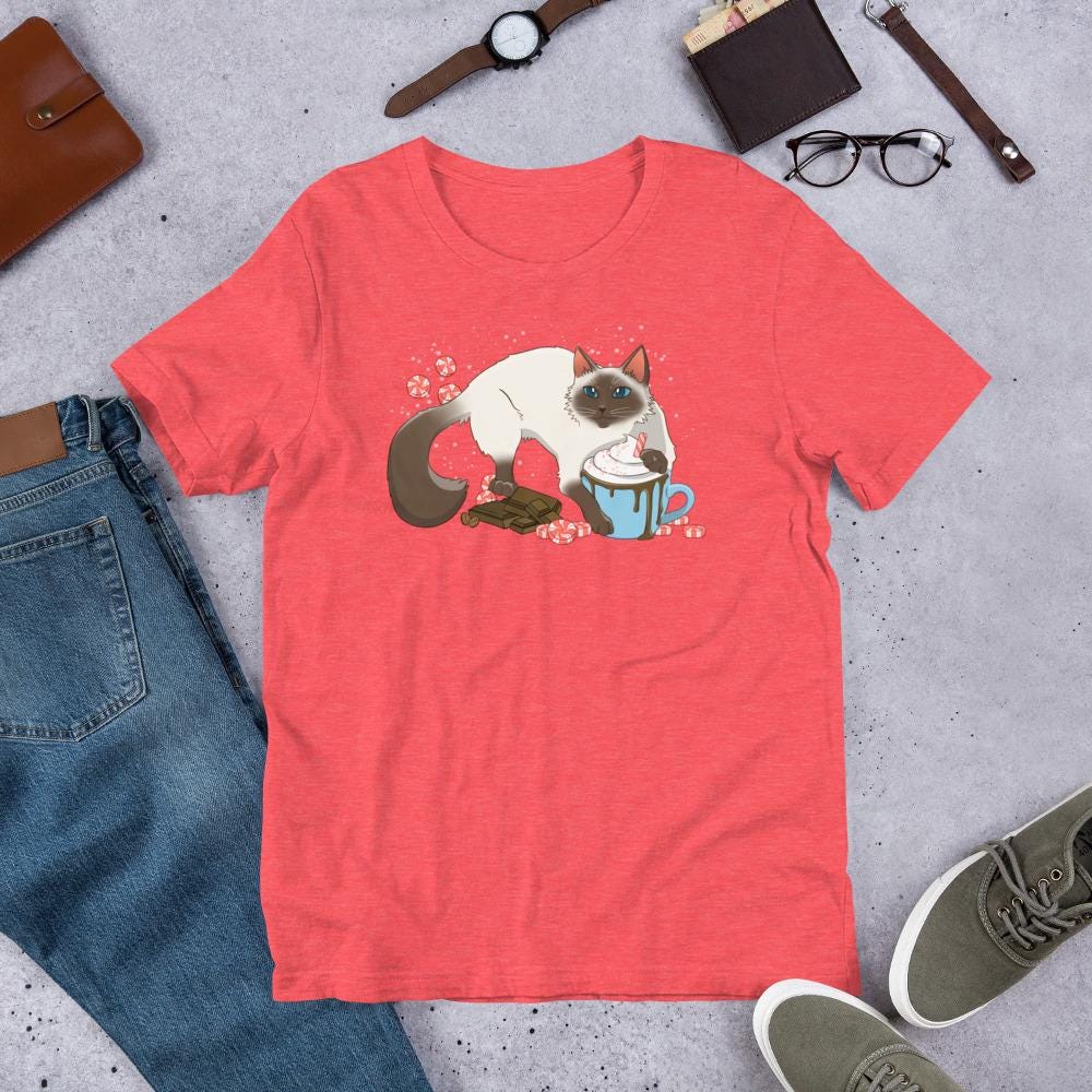 Pawpurrmin Meowcha T-Shirt | Soft Short Sleeve Shirt | S-2XL Unisex t-shirt