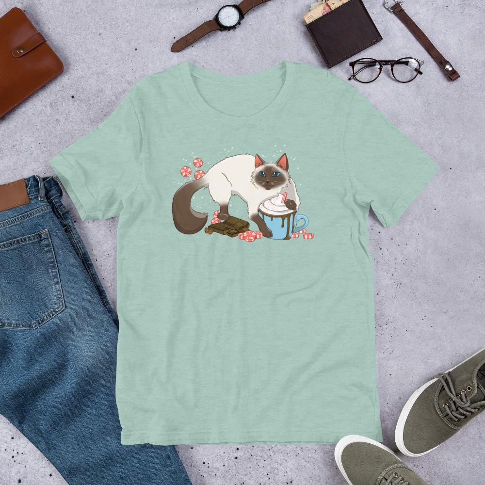 Pawpurrmin Meowcha T-Shirt | Soft Short Sleeve Shirt | S-2XL Unisex t-shirt