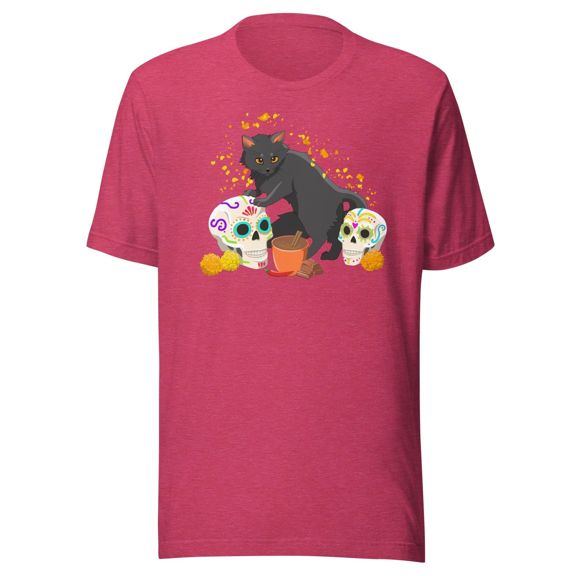 Dia de los Meowtos T-Shirt | Soft Short Sleeve Shirt | S-2XL Unisex t-shirt