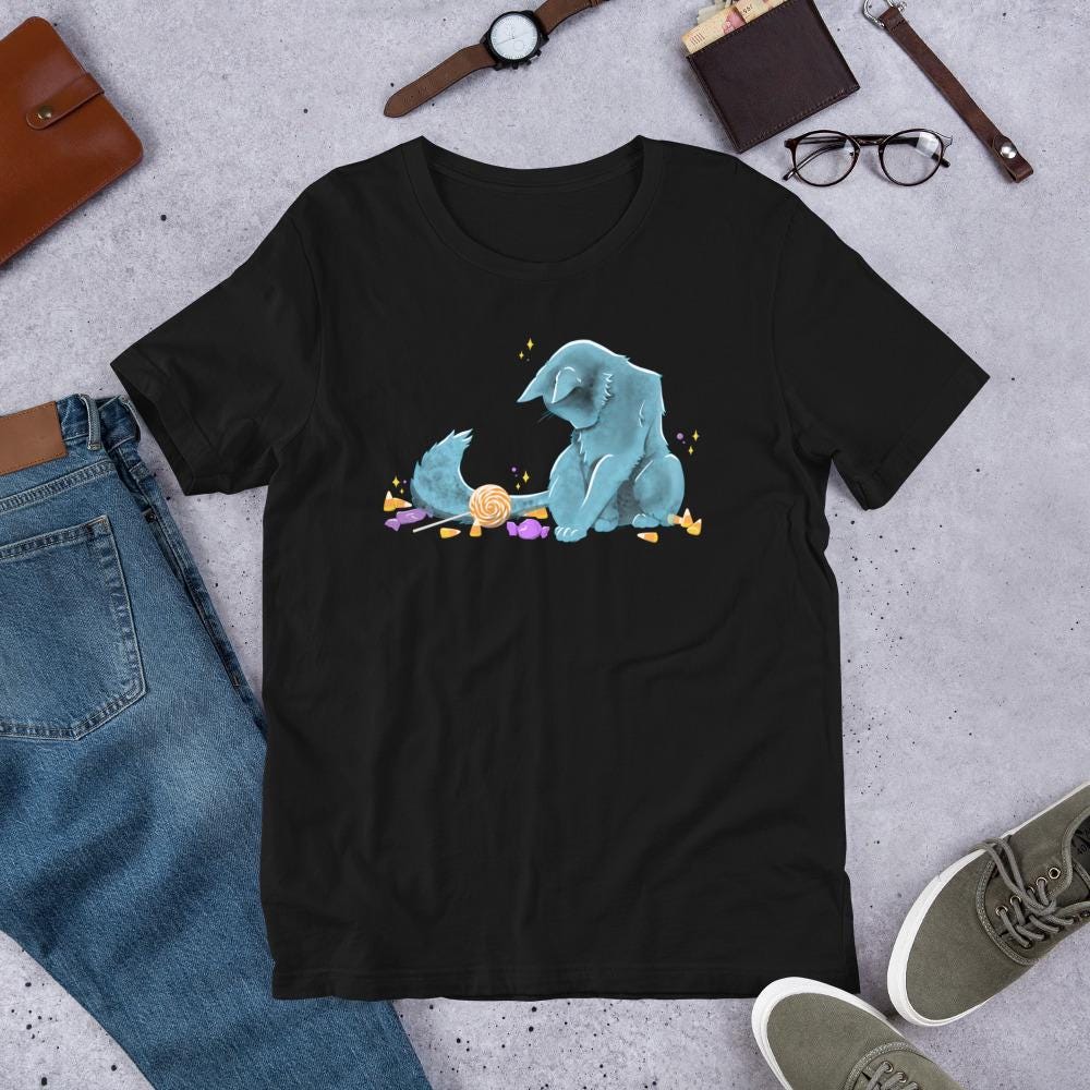 Trick. Purr. Treat. | Soft Short Sleeve Shirt | s-2XL Unisex t-shirt