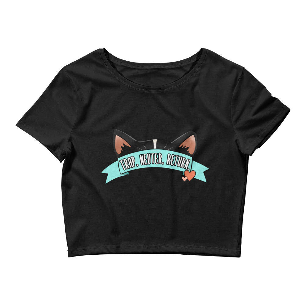 Trap. Neuter. Return. Women’s Crop Tee XS-L