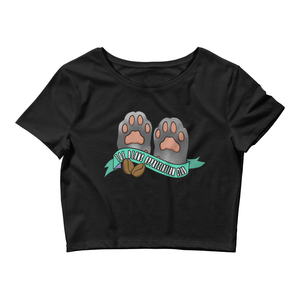 Toe Beans Appreciation Club Women’s Crop Tee