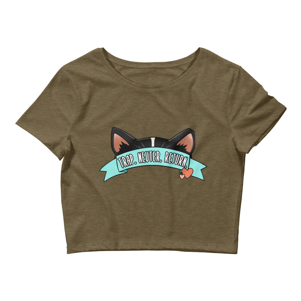 Trap. Neuter. Return. Women’s Crop Tee XS-L