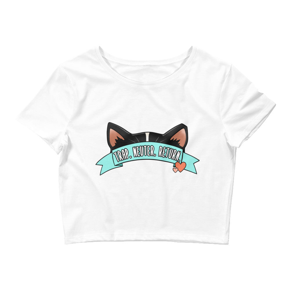 Trap. Neuter. Return. Women’s Crop Tee XS-L