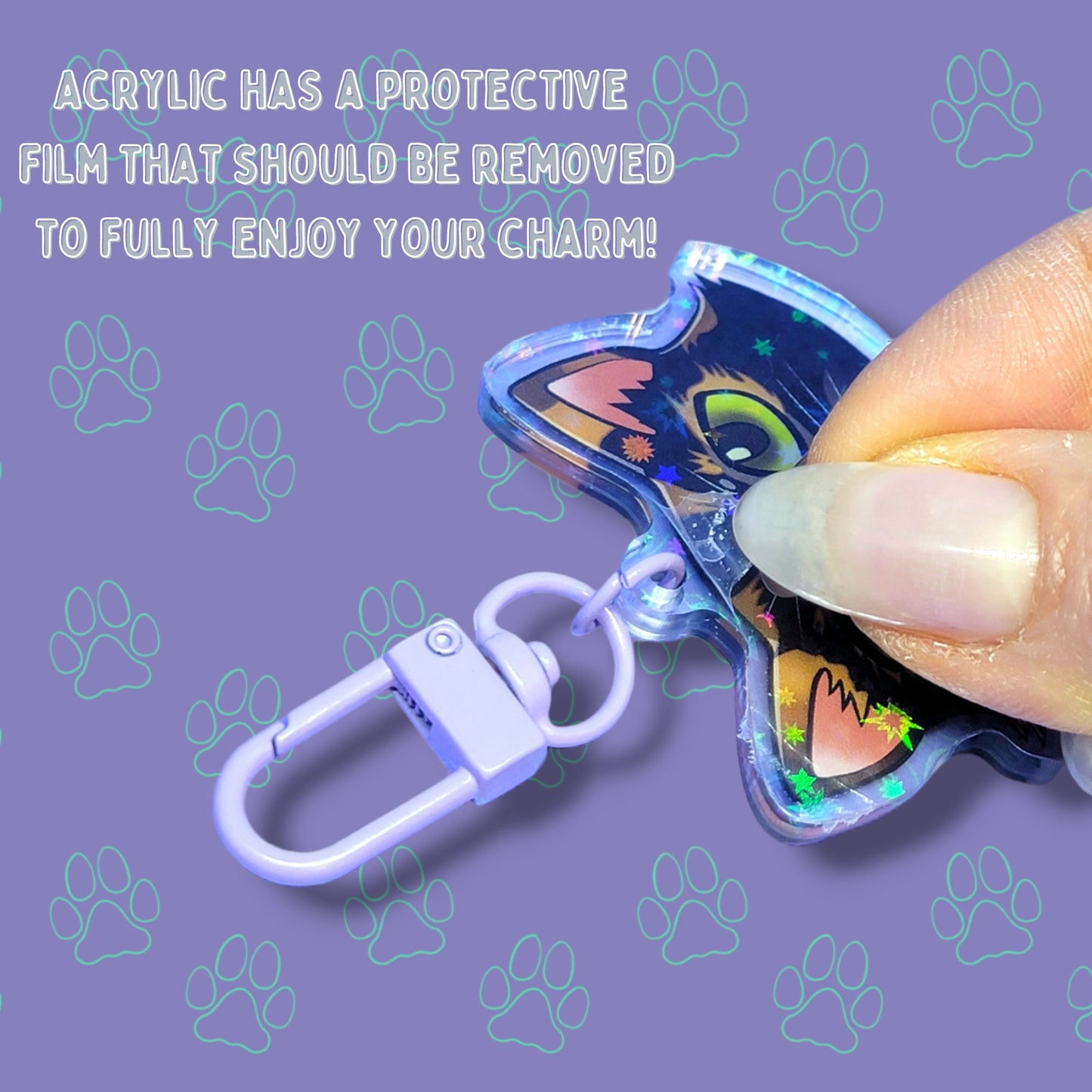 Cosplay-Cute-Holographic Pin |Cosplay is for Everyone| Cosplay Pin 2"x1.25" |Holographic|